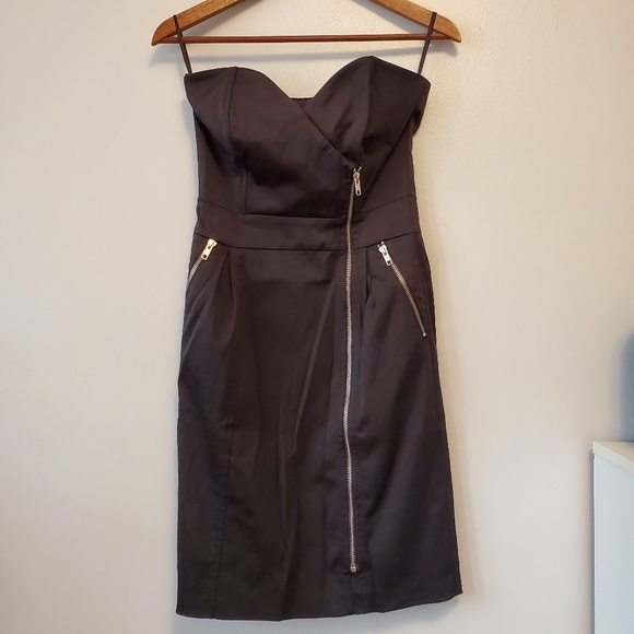 NAF NAF Dresses & Skirts - Strapless black cocktail dress